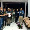 Ratusan botol Miras berbagai merek berhasil diamankan Satpol PP Siak pada acara orgen tunggal