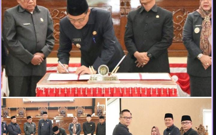 Bupati Puji Sinergitas DPRD Muara Enim Dengan Eksekutif 6 Raperda Disetujui