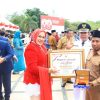 Ketua PKK Efni Saswita Antar Desa Sontang Raih Juara Terbaik I, Lomba Aku Hatinya PKK Tingkat Kabupaten Rohul