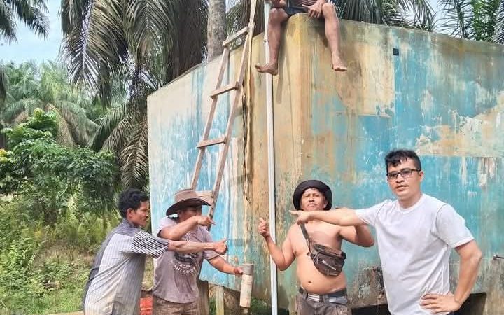 Warga Sei Kuning Desak Kades Abdul Halik Cari Solusi Perbaikan Pamsimas KM 6 yang Mati Total