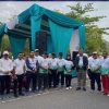 Dies Natalis ke-16 UPP, Lapas Pasir Pangarayan Dukung Kegiatan Jalan Santai dan Doorprize