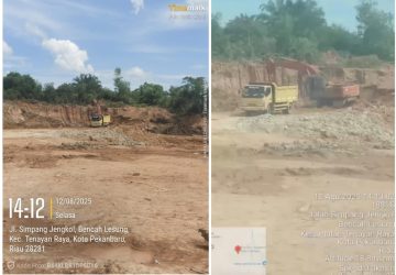 Tiga Lokasi Galian C Diduga Ilegal di Tenayan Raya Dikeluhkan Warga, LSM Desak Penegakan Hukum Bertindak