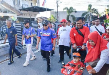 Wakil Ketua I DPRD M. Arsya Fadillah Lepas Peserta Jalan Santai, Ajak Masyarakat Hidup Sehat