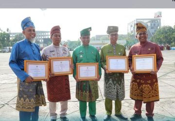 Dalam Rangka Peringatan Hari Jadi Provinsi Riau ke-68, Kabupaten Rohul Raih Terbaik III dengan Perencanaan dan Pencapaian Tingkat Daerah