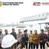 Pimpinan Serta Anggota DPRD Muba Kunker Tinjau Progres Perbaikan Jembatan Lalan