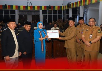 Wabup Syafaruddin Poti Hadiri Rapat Paripurna Penyampaian KUA-PPAS Perubahan Tahun Anggaran 2025