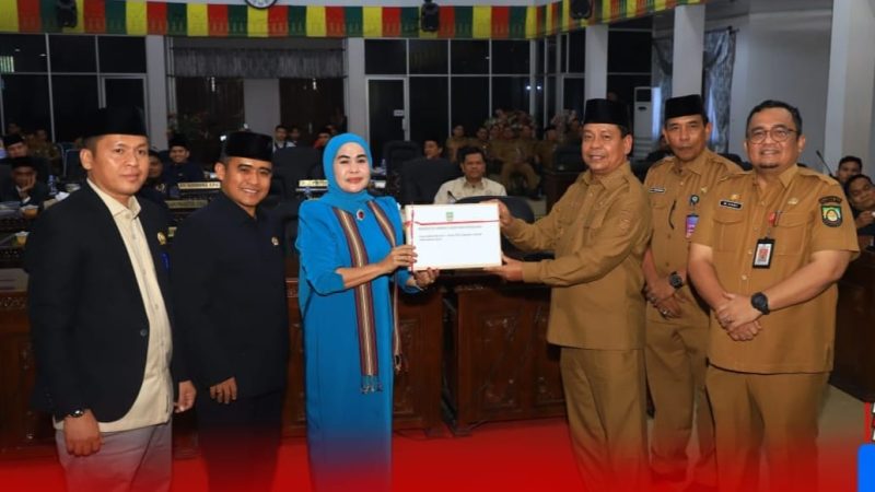 Wabup Syafaruddin Poti Hadiri Rapat Paripurna Penyampaian KUA-PPAS Perubahan Tahun Anggaran 2025