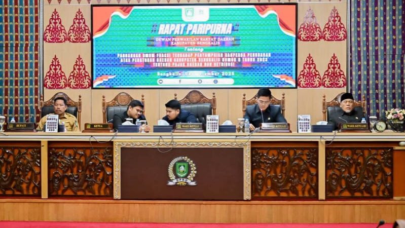 Rapat Paripurna, DPRD Bengkalis Sepakati Perubahan Tatib Nomor 1 Tahun 2024