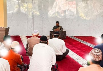Bersama Ustadz Pimpinan Ponpes Raudhatussalam, Warga Binaan Perkuat Iman di Masa Pembinaan