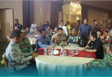 Bupati Rokan Hulu Anton Hadiri Malam Pisah-Sambut Danrem 031 Wirabima