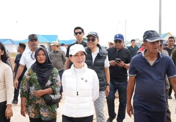 Li Claudia Kunker Tinjau Pembangunan Infrastruktur di Rempang Eco City