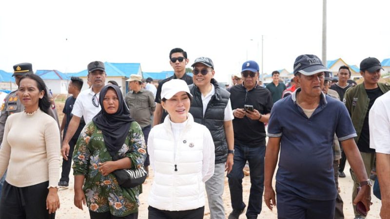 Li Claudia Kunker Tinjau Pembangunan Infrastruktur di Rempang Eco City