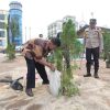 Wujud Kepedulian Terhadap Pelestarian Lingkungan, Bupati Bengkalis Tanam Pohon Cemara