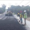 Jalan Siak II – Duri cukup dikenal di padati kendaraan, Kementerian PU BPJN Riau Siaga Lakukan Pemeliharaan