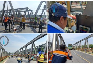 Kementerian PU PJN Wilayah I Riau Melaksanakan Rehabilitasi Jembatan Ujung Tanjung