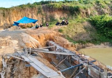 Perusahaan Sumatera Karya Argo Bangun Bendungan Air Bersih untuk warga Desa Sei Kuning