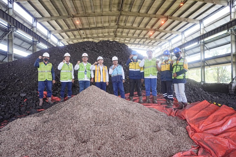 PTBA Perkuat Langkah Menuju Energi Bersih Lewat Uji Coba Co-Firing Wood Pellet di PLTU Tanjung Enim