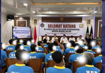 Lapas Pasir Pangarayan Gelar Sidang TPP, 38 Warga Binaan Diusulkan Menjadi Tamping