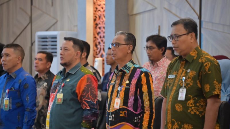 Bupati Bengkalis Hadiri Monitoring dan Evaluasi SP4N-LAPOR Provinsi Riau