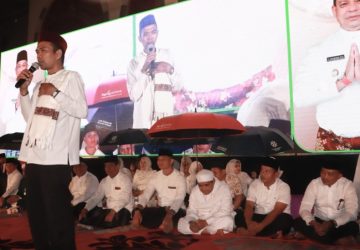 Lapas Pasir Pangaraian Hadiri Tabligh Akbar Peringatan Hari Jadi Kabupaten Robul ke-26