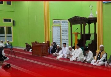 Wabup Syafaruddin Poti GSSB Di Desa Rambah Tengah Hilir Dibarengi Dengan Doa Bersama Wartawan Se-Rohul