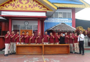 Lapas Kelas IIA Pekanbaru Laksanakan Pemeliharaan dan Perawatan Gembok Demi Tingkatkan Keamanan