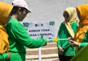 Gerak Sehat, PIPAS Lapas Pasir Pangaraian Tanam TOGA Upaya Pemanfaatan Lahan Produktif