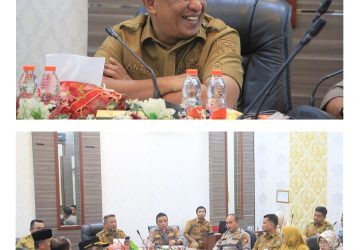 Bupati Anton Pimpin Rapat Finalisasi Malam Puncak Pesta Rakyat HUT ke-26 Rokan Hulu