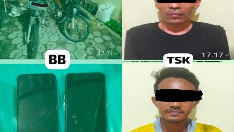 Curi Motor di Gemenggeng, Dua Pelaku dan Penadah Diringkus Polisi
