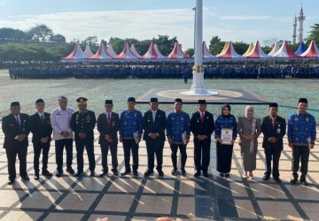 Kalapas Pasir Pangaraian Hadiri Upacara Hari Kesaktian Pancasila dan Penyerahan SK PPPK Kabupaten Rohul