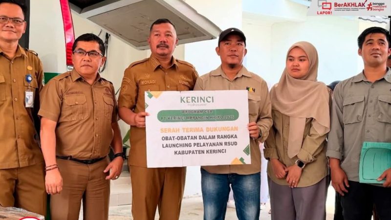PT KMH Hadirkan Harapan Baru bagi Pelayanan Medis di Kabupaten Kerinci