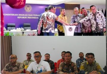 Lapas Pekanbaru Ikuti Kick Off Peringatan Hari Bhakti Kementerian Imigrasi dan Pemasyarakatan ke-1 Tahun 2025