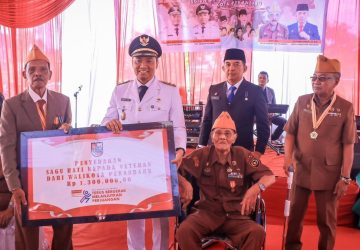 Peringati Hari Pahlawan Nasional, Puluhan Veteran Dapat Sagu Hati dari Pemko Pekanbaru
