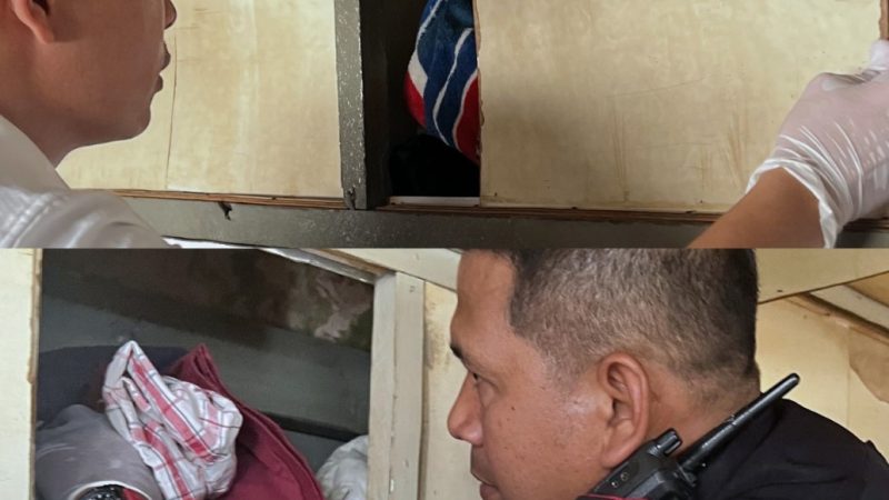 Cegah Gangguan Kamtib, Lapas Pasir Pangaraian Laksanakan Razia Rutin di Kamar Hunian Warga Binaan