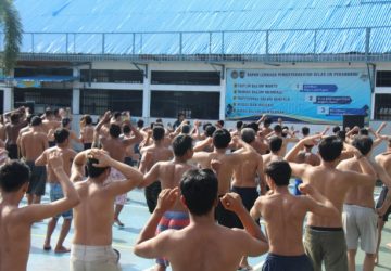 Lapas Kelas IIA Pekanbaru Hidupkan Semangat WBP Lewat Senam Pagi