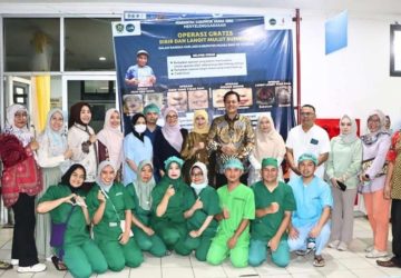 Kado HUT Muara Enim ke-79, Operasi Gratis untuk 19 Pasien Bibir Sumbing