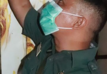 Pegawai Lapas Bersama TNI dan Polri, Gelar Razia Gabungan Geledah Kamar Hunian WB
