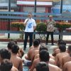 Senam Pagi Jaga Kesehatan WB Lapas Pekanbaru