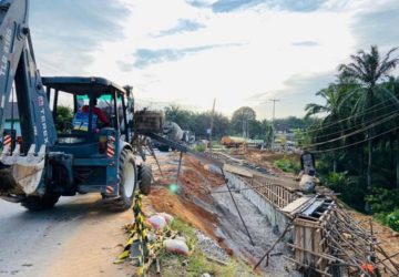 Penanganan Longsor Bagan Batu STA 13 Tuntas Sebelum Akhir Tahun