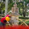 Renovasi Pagar Taman Kota Pasir Pengaraian Jadi Bentuk Nyata Dukung Pembangunan Rohul