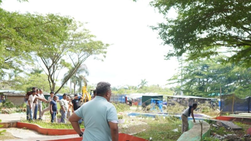 Bupati Rohul Komitmen Menata Ruang Publik, Revitalisasi Pematang Baih Jadikan Pusat Kegiatan Masyarakat yang Multifungsi
