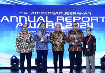 Bukit Asam Raih Juara I Kategori Perusahaan Go Publik Non Keuangan di Annual Report Awards 2024