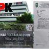 LSM AKBAR Minta KPK Periksa Mantan Kabid Cipta Karya PUPRPKPP Riau Thomas Larfo Dimeira