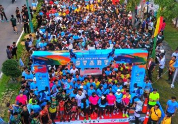 Event Olahraga, Ribuan Warga Memadati Kawasan Rumah Rakyat Siak