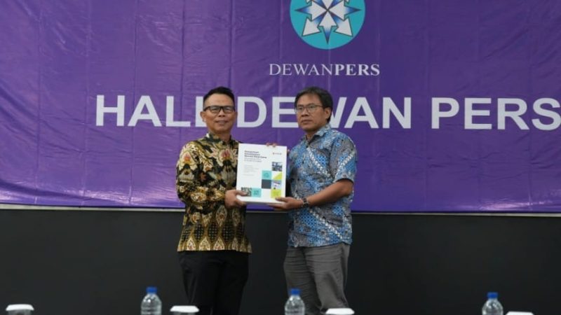 Dewan Pers Terima Laporan Tahunan KTP2JB 2024-2025