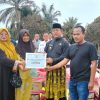 Kebakaran di Desa Sei Kuning Hanguskan 4 Bangunan, Wabup Rohul Salurkan Bantuan Senilai Ratusan Juta
