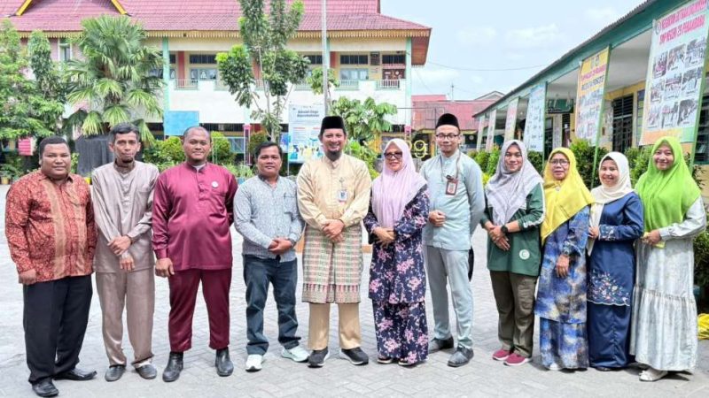 Pastikan Fasilitas Sekolah Terjaga, Plt Kadisdik Pekanbaru Kunjungi SMP 29