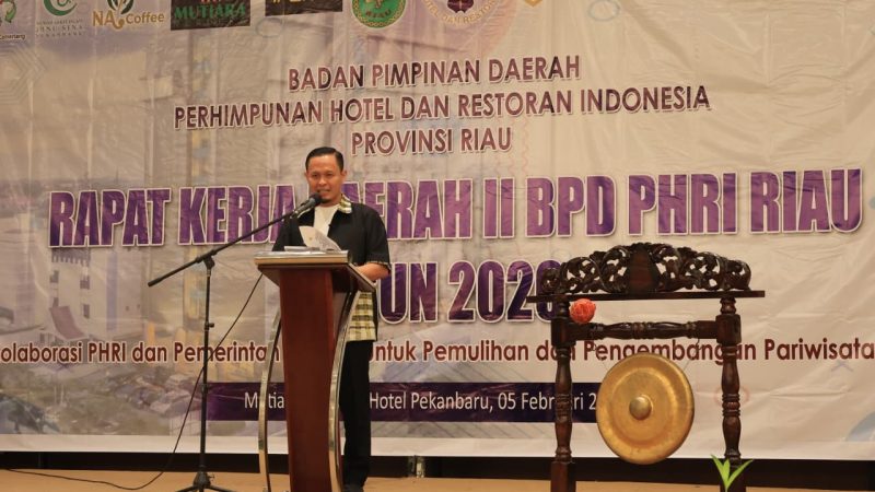 Wali Kota Pekanbaru Apresiasi Raker PHRI Riau 2026, Pemko Siap Kolaborasi