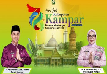 Upaya Memeriahkan Perayaan Ulang Tahun ke-76 Kabupaten Kampar pada Tahun 2026, Bupati Keluarkan Surat Himbauan