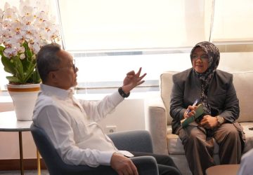 Bupati Siak Afni Zulkifli Temui Menko Pangan, Bahas Ketahanan Pangan